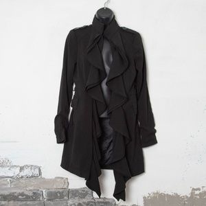 Seraphine Maternity Ruffled Blazer/ Coat